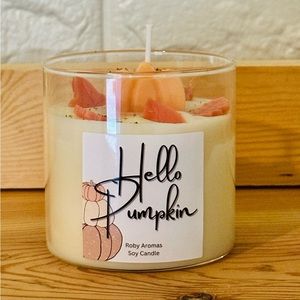 Fall Candles, Soy Hand-poured Candles